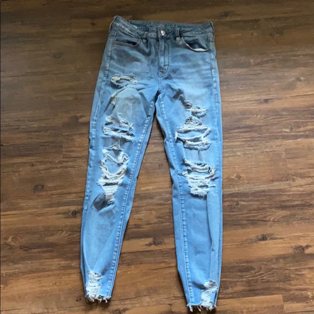 High Rise American Eagle Jeggings